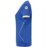 Kempa Curve Shirt Dames - Blauw Wit