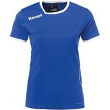 Kempa Curve Shirt Dames - Blauw Wit