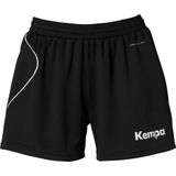 Kempa Curve Sportbroek - Zwart - Wit - 100% Polyester