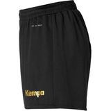 Kempa - Curve Short - Dames - Diep Blauw-Fluor Geel/Zwart-Wit/Zwart