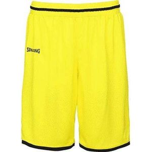 Spalding Move Basketbalshort - Fluogeel / Zwart | Maat: M