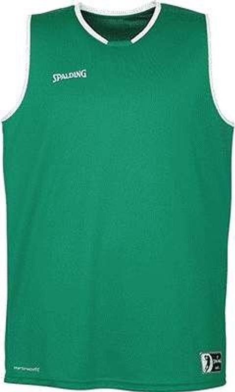 Spalding Move Basketbalshirt Heren - Groen / Wit | Maat: 3XL