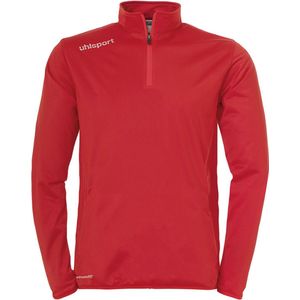 Uhlsport - Essential Ziptop - Rood - Kinderen - Comfortabel Sportshirt