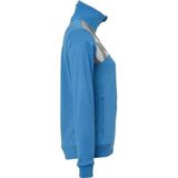 Kempa - Core 2.0 Poly Jacket - Dames - Kempablauw-Donker Grijs - Polyester