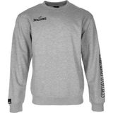Spalding Team II Sweater Kinderen - Grijs Gemeleerd | Maat: 128