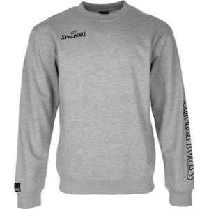 Spalding Team II Sweater Kinderen - Grijs Gemeleerd | Maat: 128