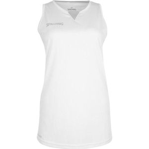 Spalding Heren 4her III tanktop, wit/zilvergrijs, L