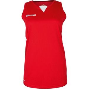 Spalding 4Her III Basketbalshirt Dames - Rood / Wit | Maat: L