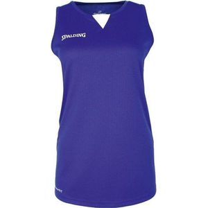 Spalding 4Her III Basketbalshirt Dames - Royal / Wit | Maat: XL