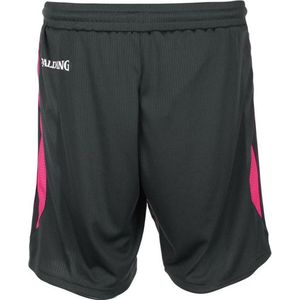 Spalding 4Her III Basketbalshort Dames - Antraciet / Roze | Maat: L