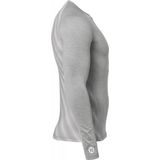 Kempa Attitude Thermo Shirt Lange Mouw Donker Grijs Melage