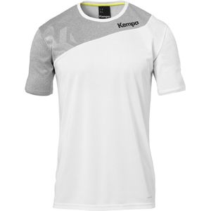 Kempa - Core 2.0 - Shirt - Wit - Ronde Hals, Contrast Print