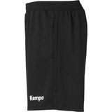 Kempa - Logo Korte Broek - Zwart - Synthetisch - Voor Junioren