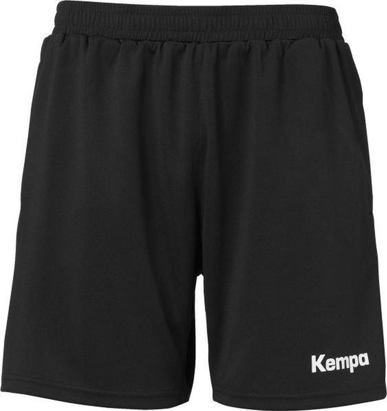 Kempa - Logo Korte Broek - Zwart - Synthetisch - Voor Junioren