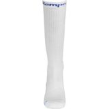 Kempa - Kousen Lang - Wit-Royal Blauw - Verstevigde Zool - Functionele Flexzones