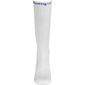 Kempa - Kousen Lang - Wit-Royal Blauw - Verstevigde Zool