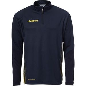 Uhlsport Score 1/4 Zip Top Kind Marine-Fluo Geel Maat 164