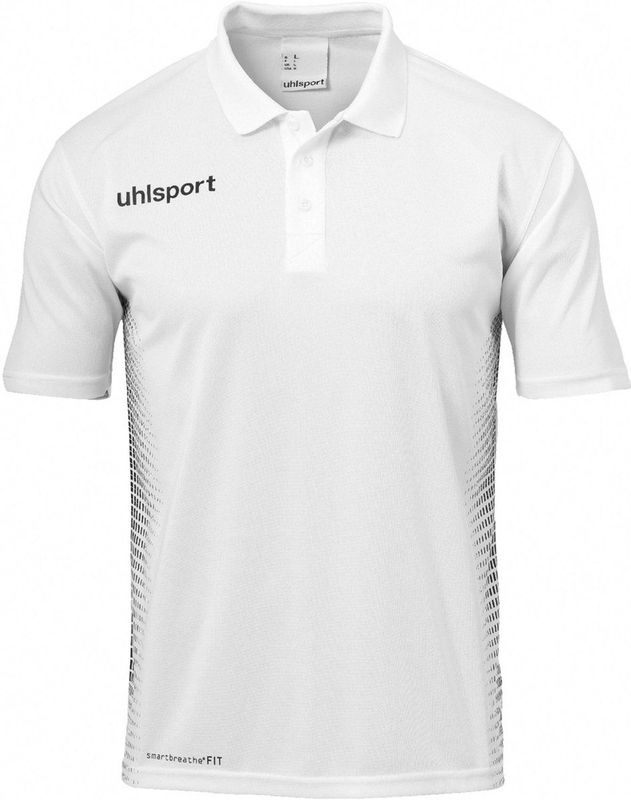 Uhlsport Score Polo Shirt Wit-Zwart