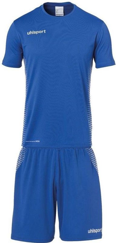 Uhlsport Score Sporttenue Korte Mouw Heren - Royal Wit