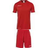 Uhlsport Score Sporttenue Korte Mouw Heren - Rood Wit