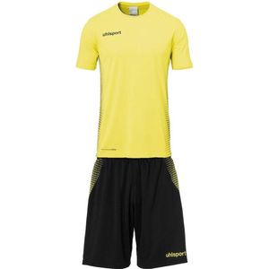 Uhlsport Score Sporttenue Korte Mouw Heren - Fluogeel Zwart