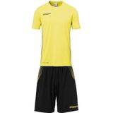 Uhlsport - Score - Sporttenue - Fluogeel/Zwart - Korte Mouw