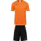 Uhlsport - Score - Sporttenue - Fluo Oranje / Zwart - Korte Mouwen