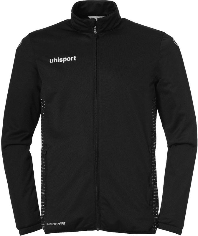 Uhlsport - SCORE - Polyester Trainingspak - Zwart - Geborduurd Ontwerp