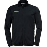 SCORE - Polyester Jas - Zwart - Geborduurd Ontwerp - Twee Ritszakken