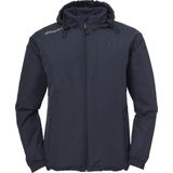 Uhlsport - Essential - Coachvest - Marine - Waterafstotend, Opstaande Kraag, Capuchon
