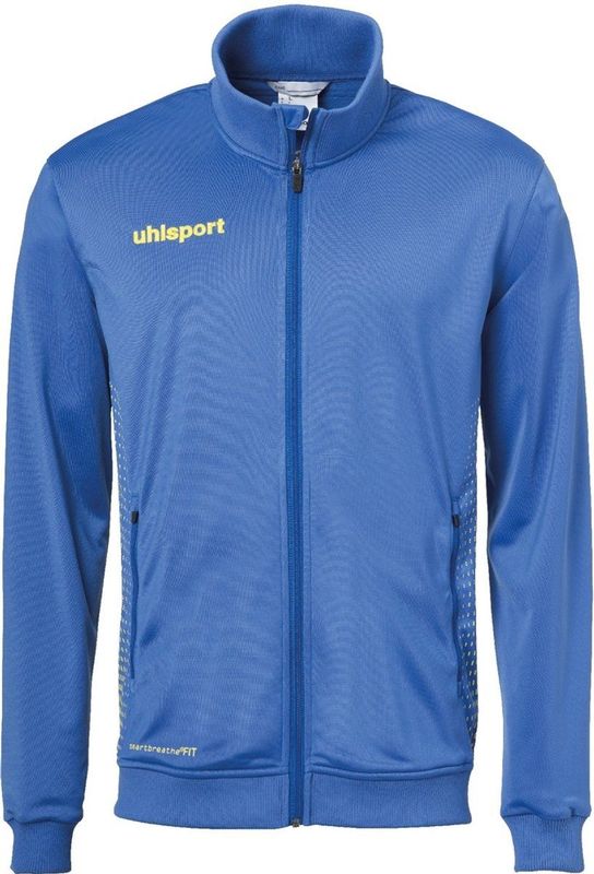 Uhlsport Kinder Trainingsjacke Score Track Jacket 1005173 Azurblau/Limonengelb-116