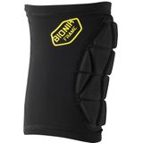 UHLSPORT - BIONIKFRAME KNEE PAD - Kniebeschermers - Hoge flexibiliteit - Elastische Bandage - Zwart/Neon Geel