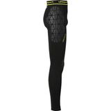 Uhlsport - Bionikframe Res Longtight - Sportbroek - Zwart / Fluogeel - Nanoflex
