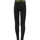 Uhlsport - Bionikframe Res Longtight - Sportbroek - Zwart / Fluogeel - Nanoflex