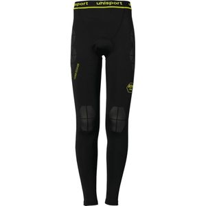 Uhlsport - Bionikframe Res Longtight - Sportbroek - Zwart / Fluogeel - Nanoflex