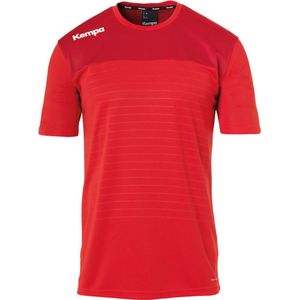 Kempa - Emotion 2.0 - Shirt Korte Mouw - Rood-Chili - Kind