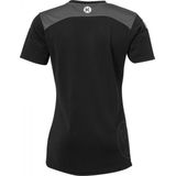 Kempa - Sportshirt - Zwart - 100% Polyester - Elastische K-labelopdruk