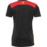 Kempa Emotion 2 0 Shirt Dames - sportshirts - zwart rood - Vrouwen