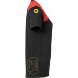 Kempa Emotion 2 0 Shirt Dames - sportshirts - zwart rood - Vrouwen