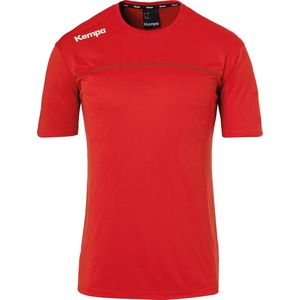 Kempa Emotion 2 0 Poly SS Shirt Heren Sportshirt - Mannen - rood