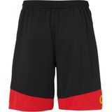 Kempa - Korte Broek - Zwart - 100% Polyester - Koordbanden in Taille