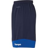 Kempa - Korte Broek - Zwart - 100% Polyester - Koordbanden in Taille