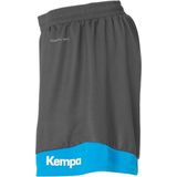 Kempa Emotion 2.0 Short Dames - Sportbroeken - grijs/lichtblauw - Vrouwen