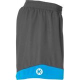 Kempa Emotion 2.0 Short Dames - Sportbroeken - grijs/lichtblauw - Vrouwen