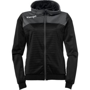 Kempa - Emotion 2.0 - Jas met Capuchon - Zwart-Antraciet - Dames
