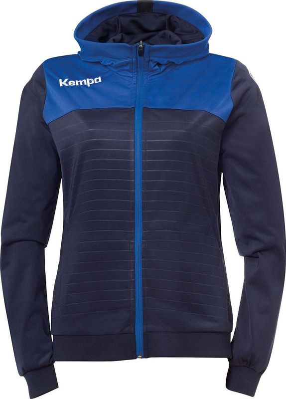 Kempa - Emotion 2.0 - Sportjas - Navy - Vochtafdrijvend, Ademend Materiaal, 100% Polyester