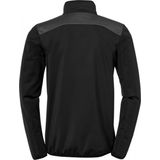 Kempa Emotion 2.0 Polyesterjack Zwart-Antraciet Maat L