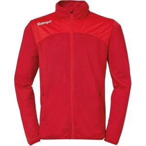 Kempa Emotion 2.0 Polyesterjack Kind Chili Rood-Rood Maat 116