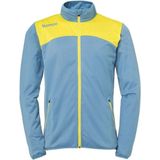 Kempa - Emotion 2.0 - Polyesterjack - Dove Blauw-Limoen Geel