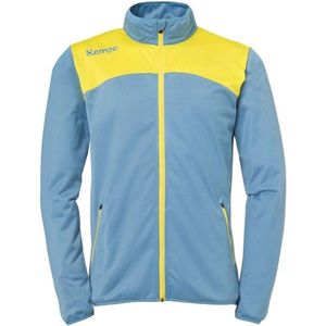 Kempa - Emotion 2.0 - Polyesterjack - Dove Blauw-Limoen Geel